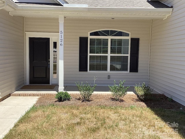 5126 Rocky River Crossing Rd, Harrisburg, NC 28075 - view of exterior entry with a porch