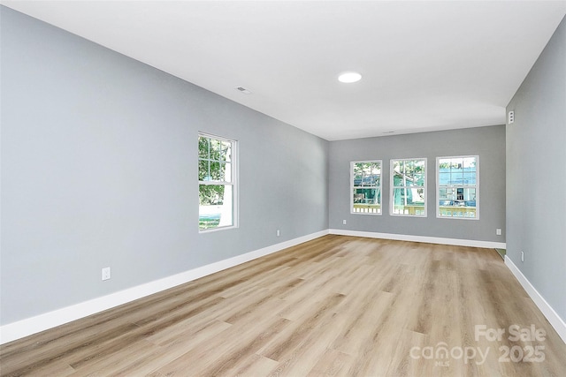 226 N Columbia Ave, Rock Hill, SC 29730 - unfurnished room featuring light wood-style floors and recessed lighting