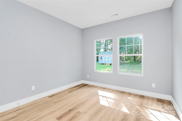 226 N Columbia Ave, Rock Hill, SC 29730 - empty room featuring wood finished floors and baseboards