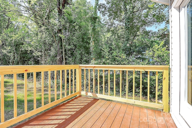 226 N Columbia Ave, Rock Hill, SC 29730 - view of wooden deck