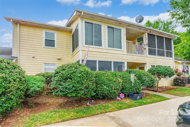 1806 Ebenezer Rd Unit E, Rock Hill, SC 29732 - view of front facade featuring a sunroom