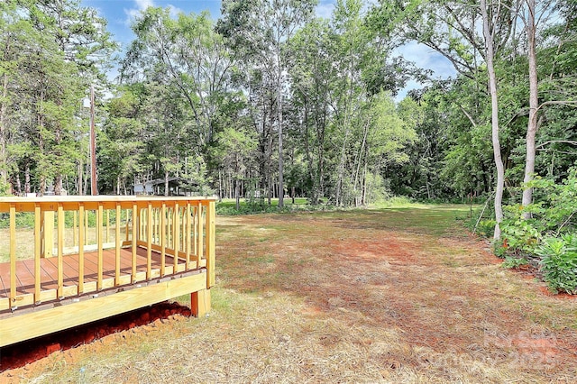 5516 Old York Rd, Rock Hill, SC 29732 - view of yard featuring a deck