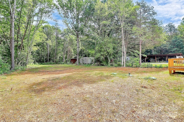 5516 Old York Rd, Rock Hill, SC 29732 - view of yard featuring a deck