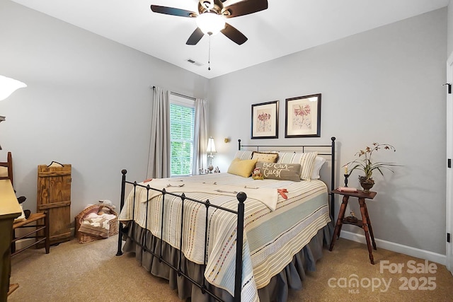 15933 Glen Miro Dr, Huntersville, NC 28078 - bedroom with light carpet and ceiling fan