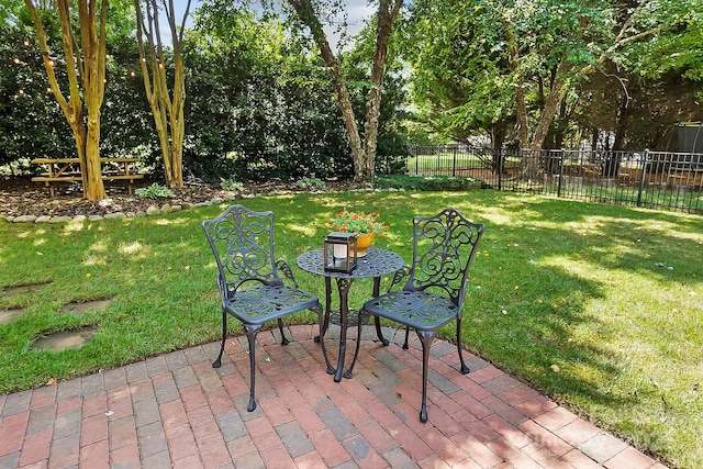 15933 Glen Miro Dr, Huntersville, NC 28078 - view of yard featuring a patio
