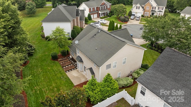 1504 Jekyll Ln, Waxhaw, NC 28173 - aerial perspective of suburban area