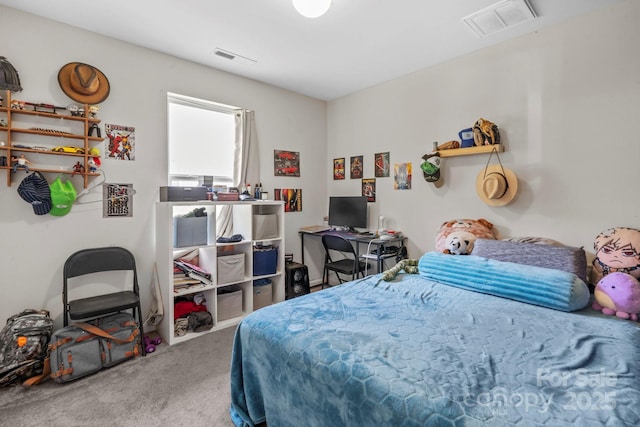 712 Coventry Dr, Albemarle, NC 28001 - carpeted bedroom with an office area