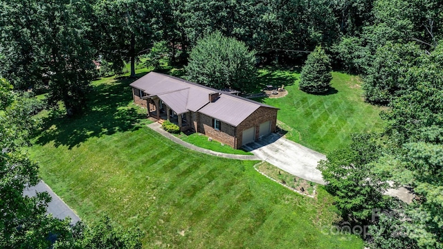 1560 Lafayette Ave, Hudson, NC 28638 - view from above of property