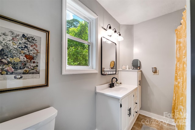 590 Claude Cook Rd, Sylva, NC 28779 - bathroom with plenty of natural light, vanity, and tile patterned floors
