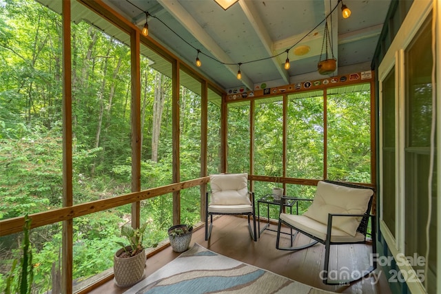 590 Claude Cook Rd, Sylva, NC 28779 - sunroom / solarium with a forest view