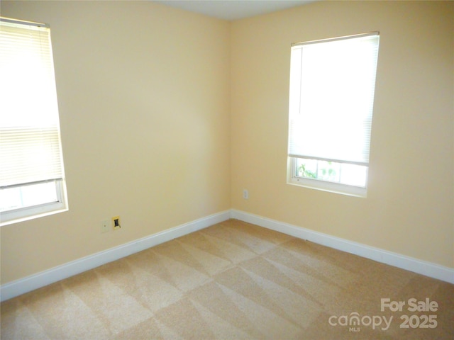 15321 Superior St, Charlotte, NC 28273 - spare room with light colored carpet and healthy amount of natural light