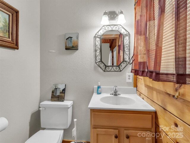 1064 Point Of View Dr, Waynesville, NC 28785 - bathroom with toilet and vanity