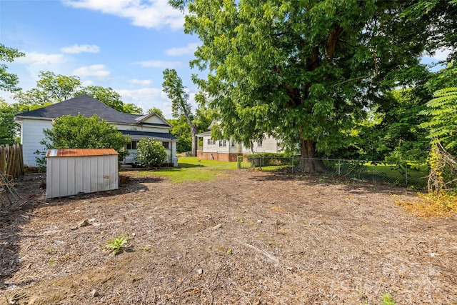108 Walker St, Chester, SC 29706 - view of yard with a storage unit