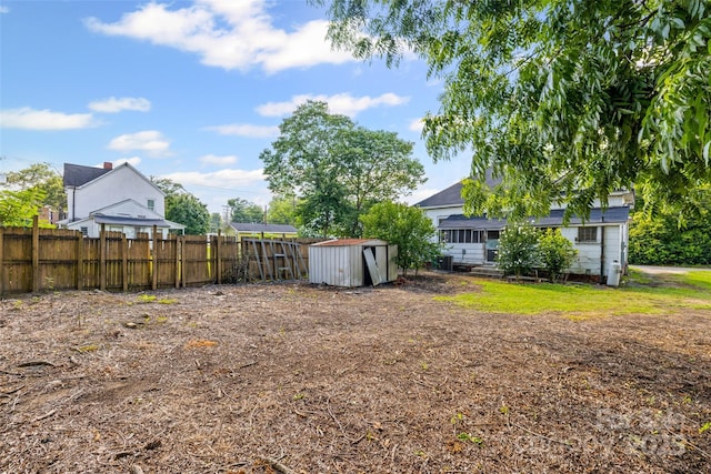 108 Walker St, Chester, SC 29706 - view of yard with a storage shed