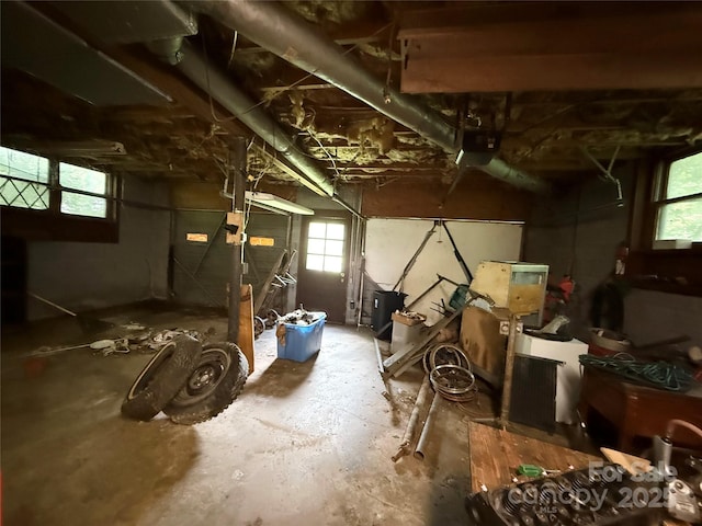 5422 River Rd, Granite Falls, NC 28630 - view of basement