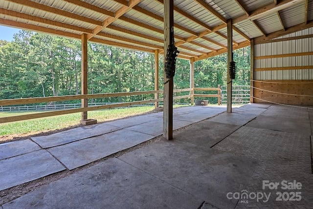 724 Moore Rd, Tryon, NC 28782 - view of patio / terrace featuring an exterior structure