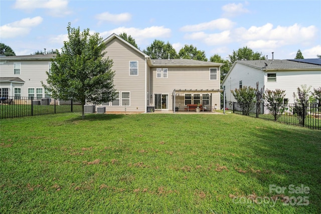 10420 Glenburn Ln, Charlotte, NC 28278 - rear view of house featuring a patio area and a fenced backyard