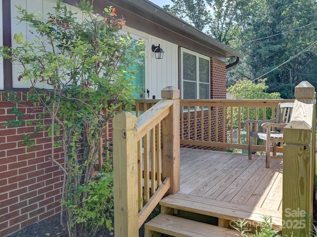 85 Pine Ridge Rd, Mars Hill, NC 28754 - view of wooden deck