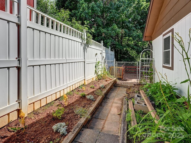 85 Pine Ridge Rd, Mars Hill, NC 28754 - view of yard with a gate and a vegetable garden