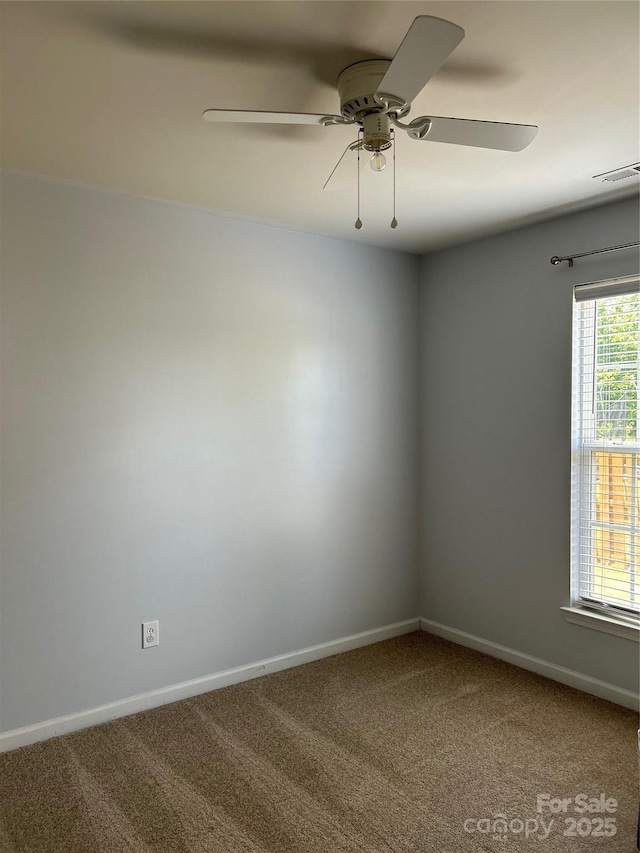630 Springhouse Pl, Clover, SC 29710 - unfurnished room with ceiling fan and carpet floors
