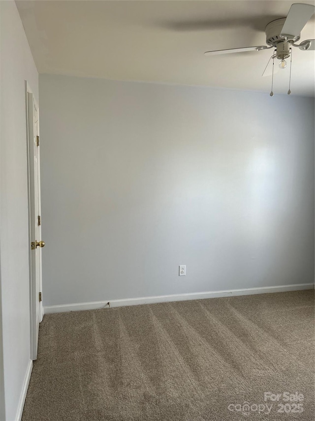 630 Springhouse Pl, Clover, SC 29710 - spare room featuring carpet flooring and ceiling fan