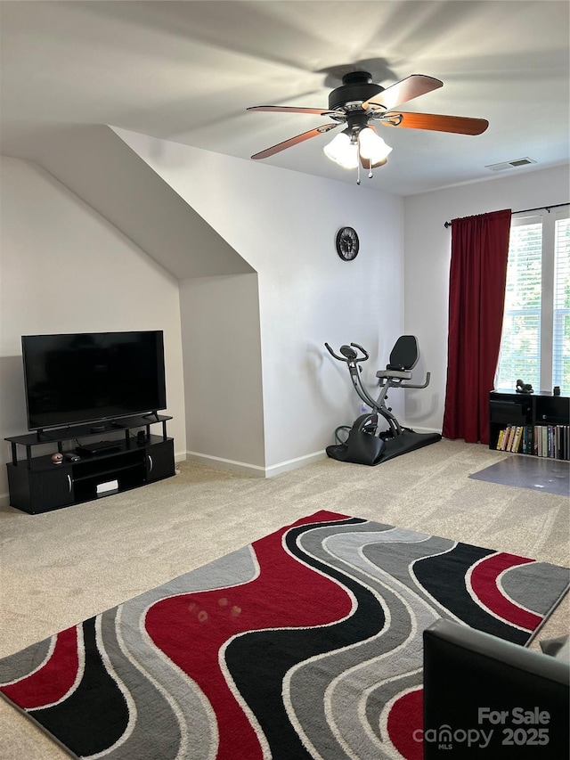 630 Springhouse Pl, Clover, SC 29710 - bedroom featuring carpet floors and ceiling fan