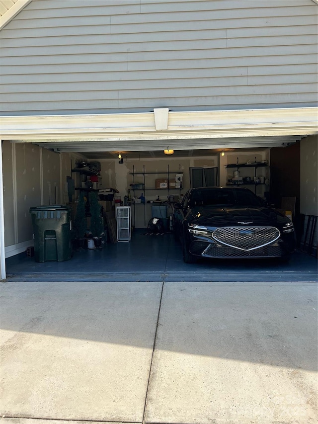 630 Springhouse Pl, Clover, SC 29710 - garage with concrete driveway