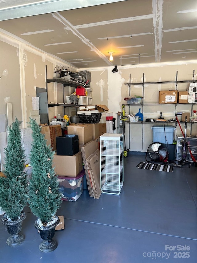 630 Springhouse Pl, Clover, SC 29710 - garage featuring electric panel