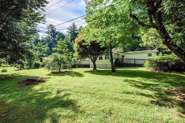 4720 Brevard Rd, Horse Shoe, NC 28742 - view of yard