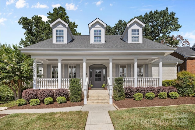 9012 Arrington Manor Pl, Charlotte, NC 28277 - view of front of house featuring a porch and roof with shingles