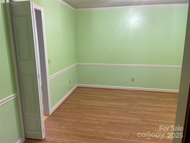 470 Roger Dr, Salisbury, NC 28147 - spare room with light wood-type flooring and ornamental molding