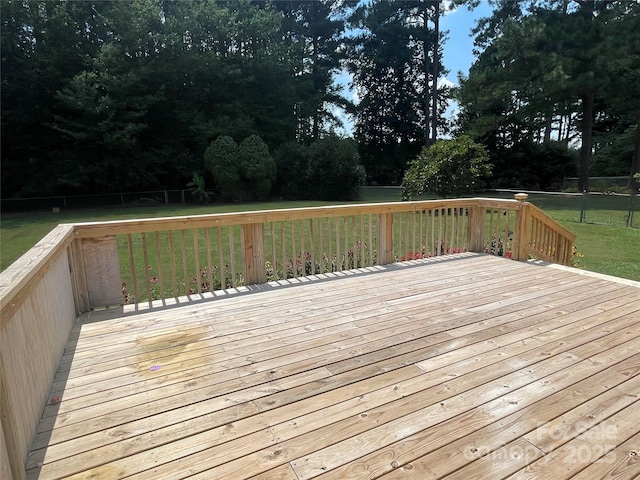 470 Roger Dr, Salisbury, NC 28147 - wooden terrace featuring a fenced backyard