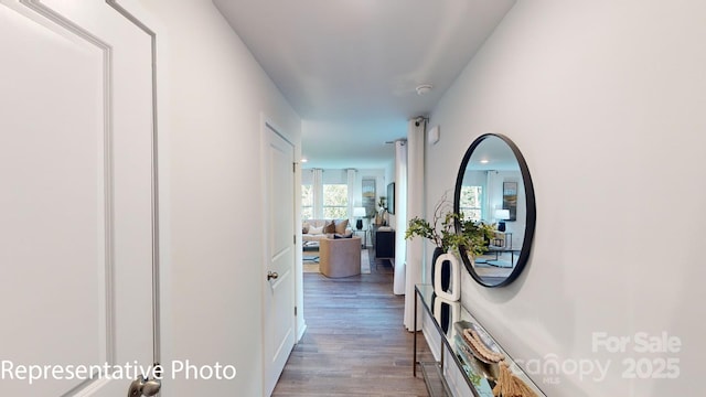 1053 20th Avenue Loop SE, Hickory, NC 28602 - hall featuring wood finished floors
