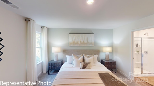 1053 20th Avenue Loop SE, Hickory, NC 28602 - bedroom with carpet floors and ensuite bath