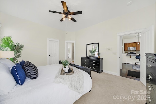 1855 Second Baxter Xing, Fort Mill, SC 29708 - bedroom featuring carpet floors and ceiling fan