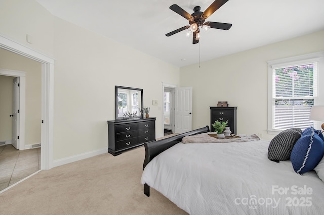 1855 Second Baxter Xing, Fort Mill, SC 29708 - bedroom featuring carpet flooring and a ceiling fan