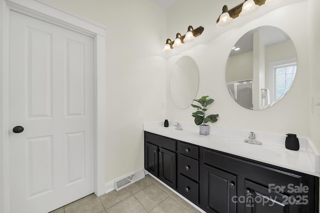 1855 Second Baxter Xing, Fort Mill, SC 29708 - full bath featuring double vanity and tile patterned floors