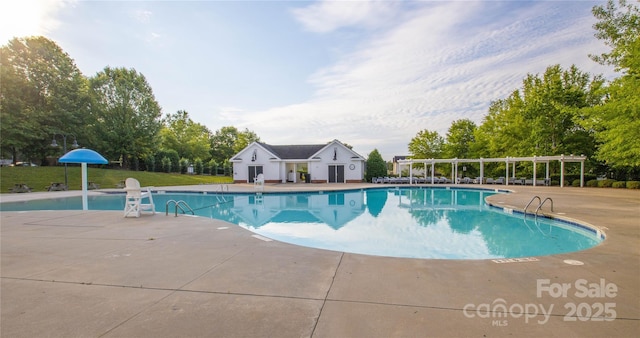 1855 Second Baxter Xing, Fort Mill, SC 29708 - community pool featuring a pergola and a patio area