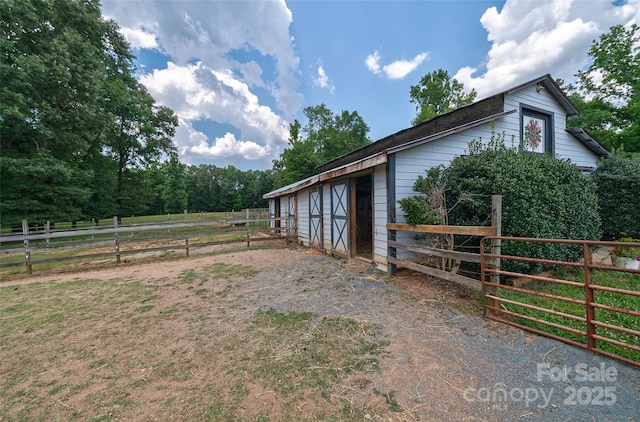 7411 Davis Rd, Waxhaw, NC 28173 - view of stable