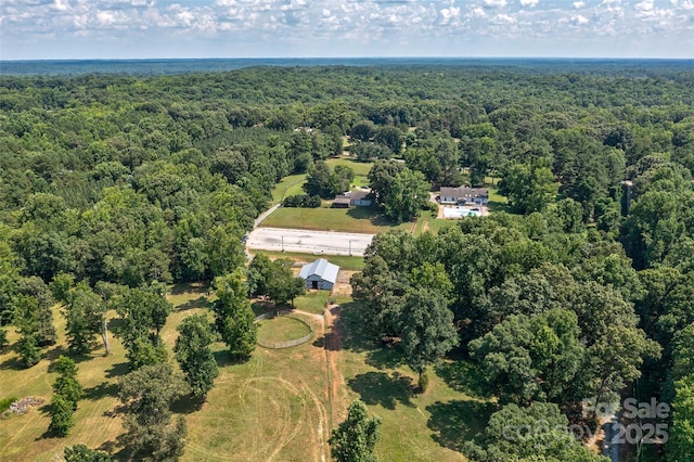 7411 Davis Rd, Waxhaw, NC 28173 - bird's eye view of a forest