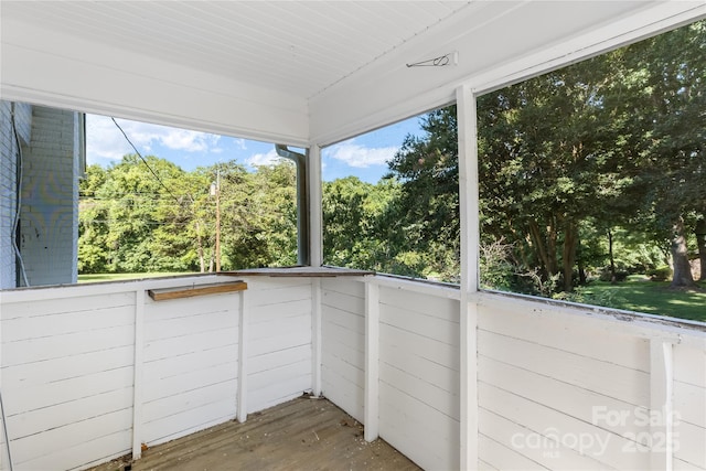 735 Edmiston Rd, Mount Ulla, NC 28125 - balcony with view of wooded area