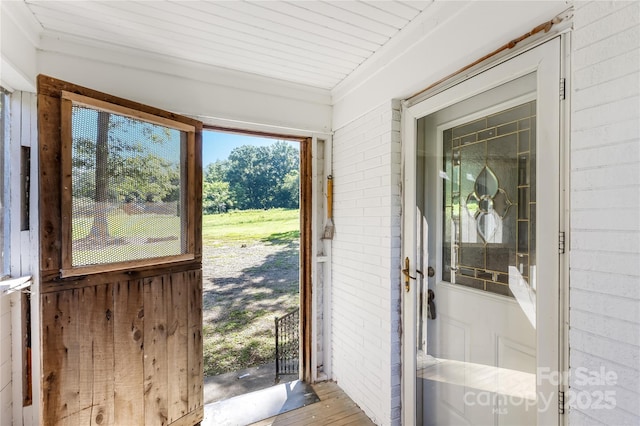 735 Edmiston Rd, Mount Ulla, NC 28125 - entryway featuring plenty of natural light