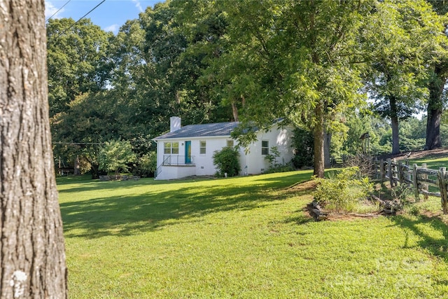 735 Edmiston Rd, Mount Ulla, NC 28125 - view of yard