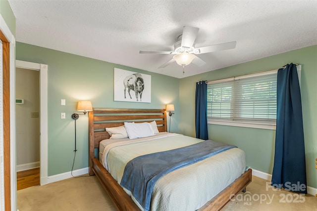 4 Northview Ln, Weaverville, NC 28787 - carpeted bedroom featuring baseboards and ceiling fan