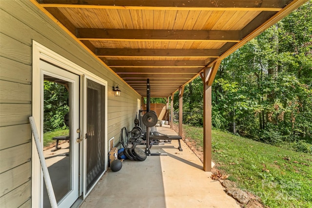 4 Northview Ln, Weaverville, NC 28787 - view of patio / terrace