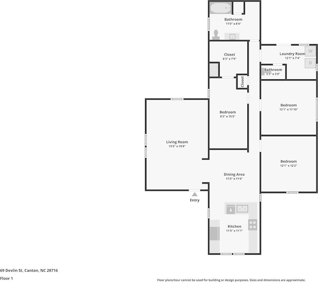 69 Devlin St, Canton, NC 28716 - photo 30
