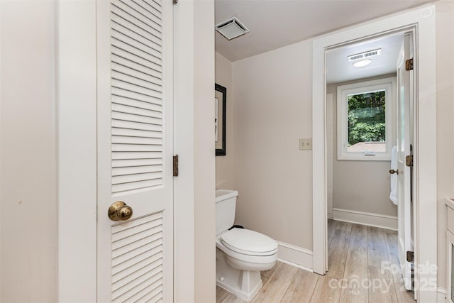 5 Hidden Cove Ln, Clover, SC 29710 - bathroom featuring wood finished floors and a closet