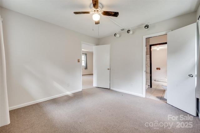 810 Applegate Ct, Gastonia, NC 28054 - unfurnished bedroom featuring light colored carpet and ensuite bath