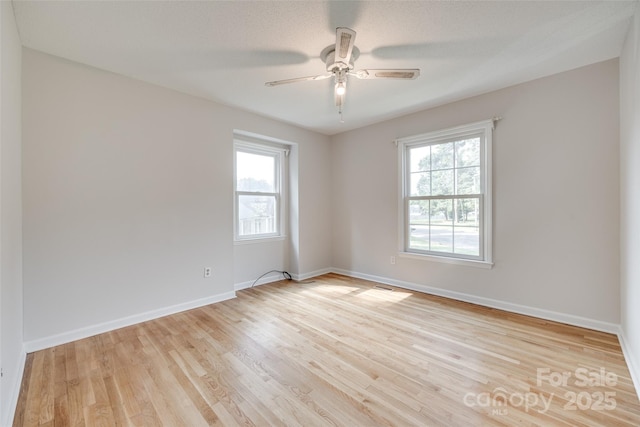 810 Applegate Ct, Gastonia, NC 28054 - empty room featuring light wood-style floors and a ceiling fan