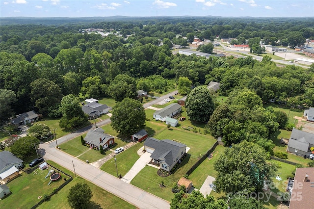 110 Bost Cir, Rockwell, NC 28138 - aerial view of residential area with a forest